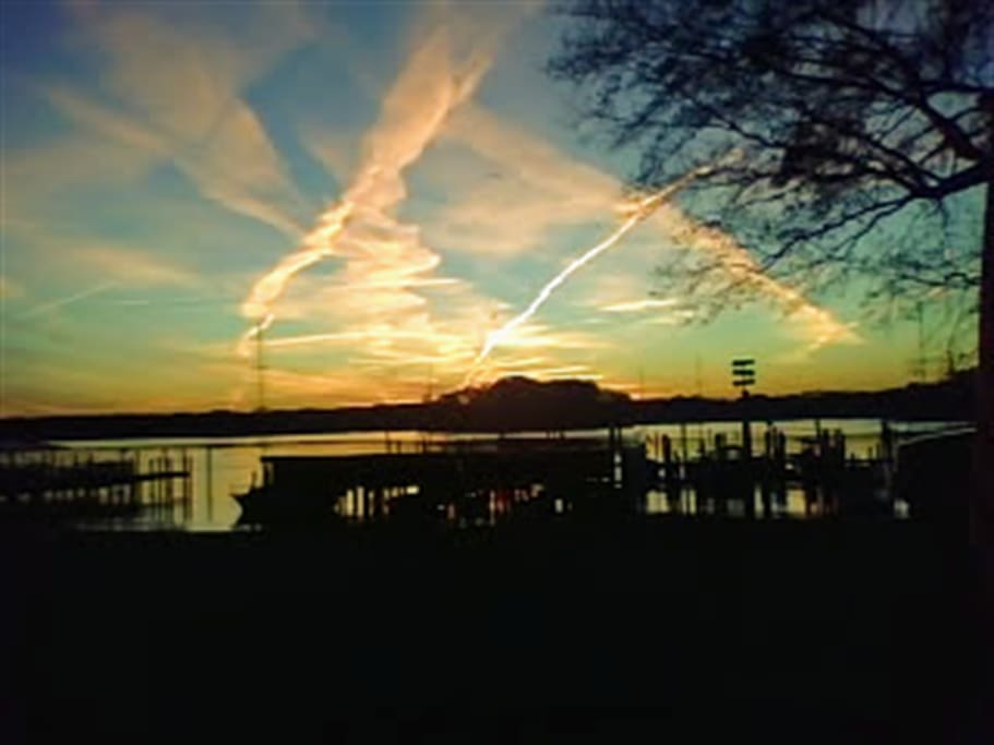 Another amazing sunset view from balcony of Marina Sunset