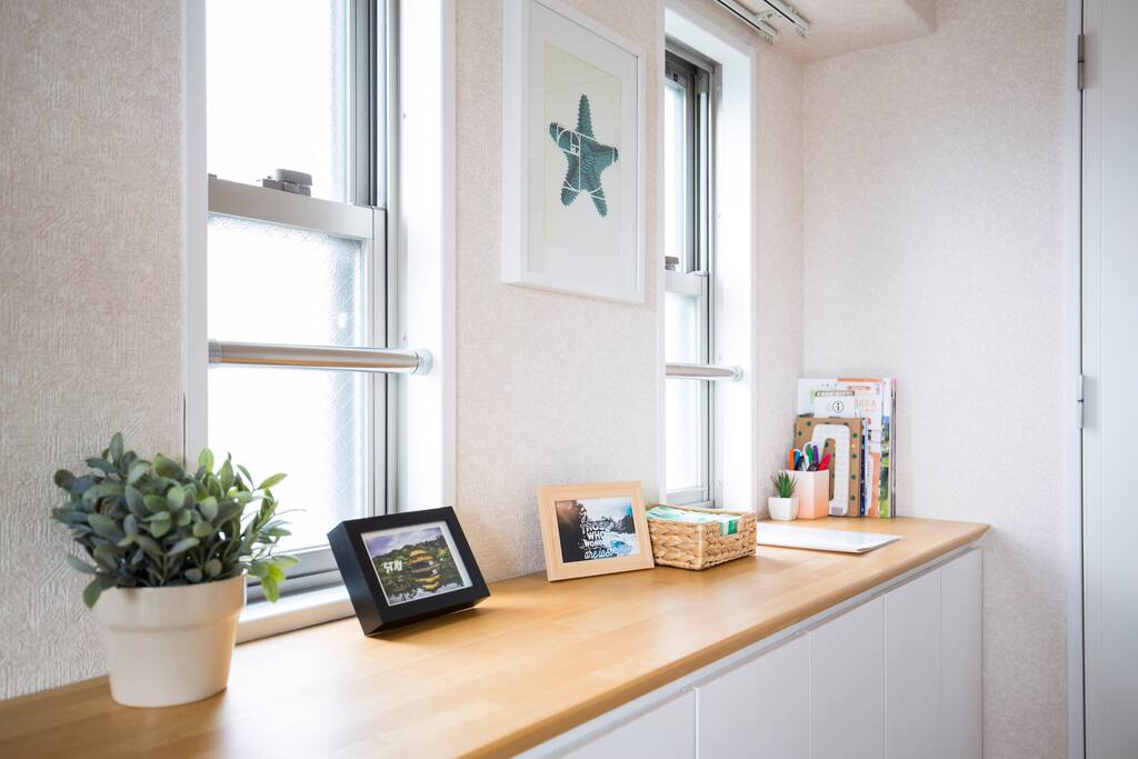 counter top corner for organizing your trip