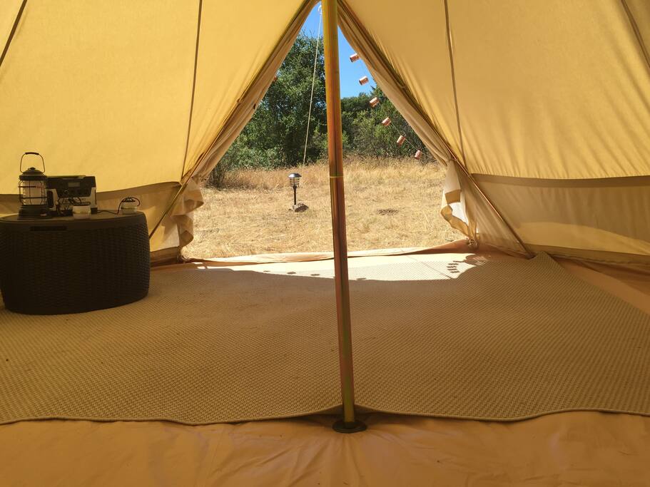 Roomy brand new Yurt