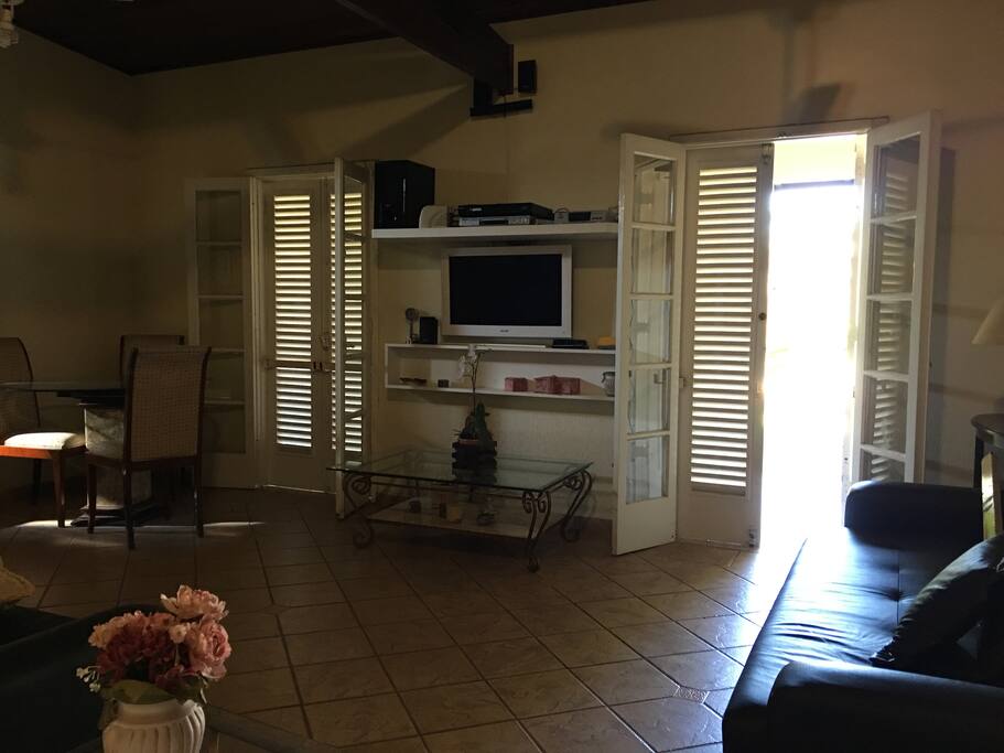 Sala de estar da casa