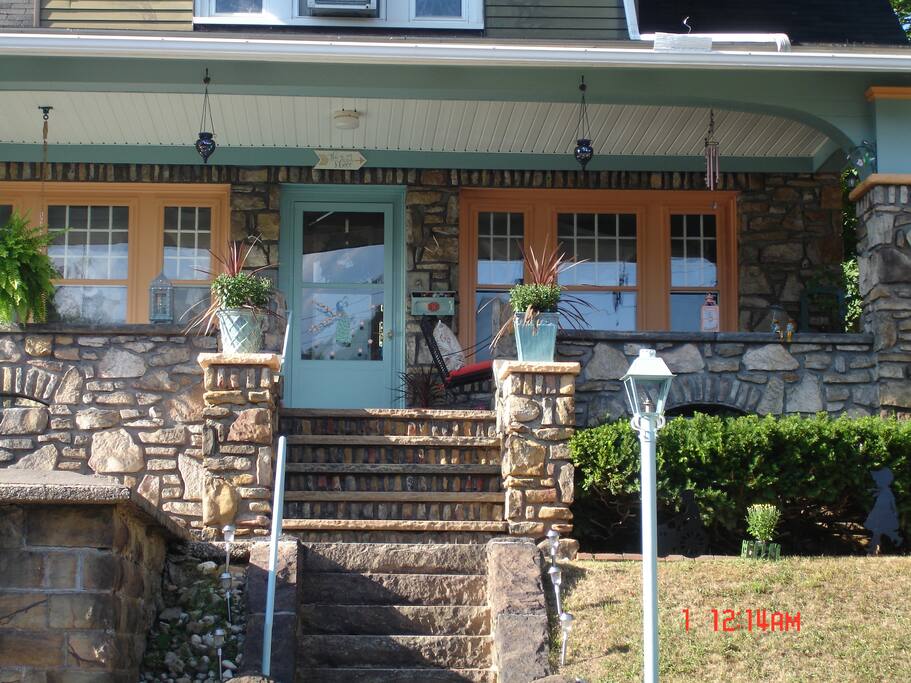 Front Porch with Seating Area