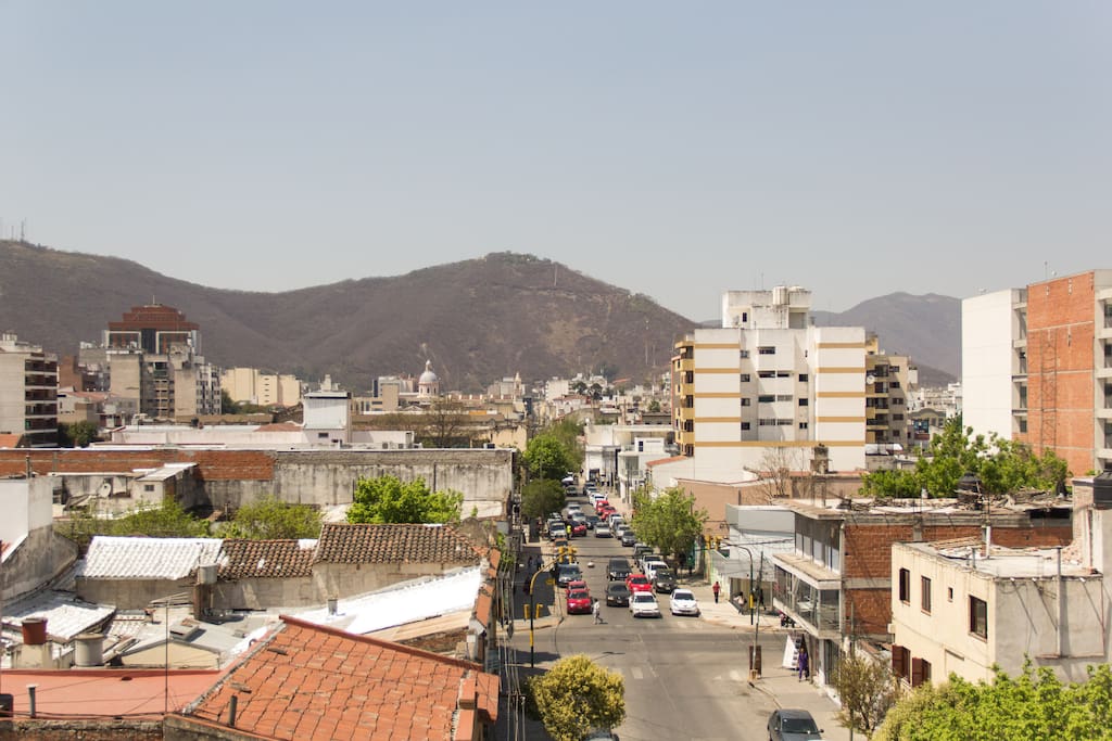 Vista desde el balcón