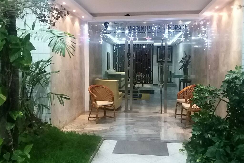 Entrada do prédio