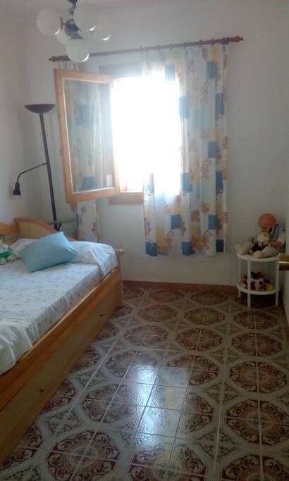 Dormitorio 1, con dos camas individuales