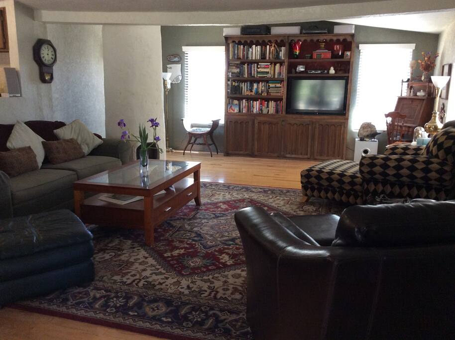 Living room for you to relax in ,read a book or watch T V