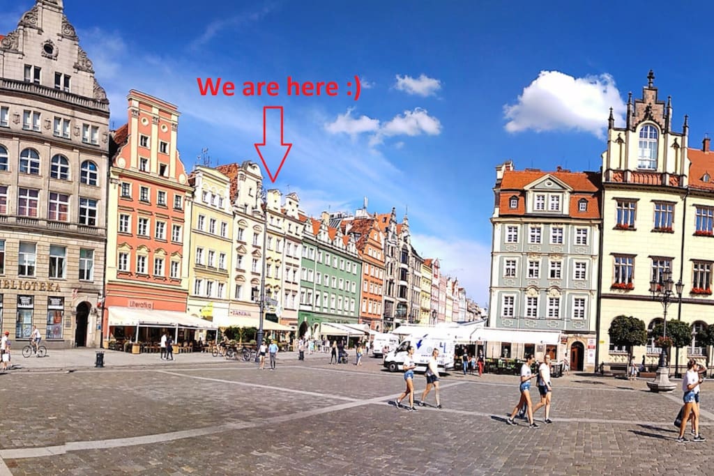Easy to find us - 2 buildings to the left from Empik.