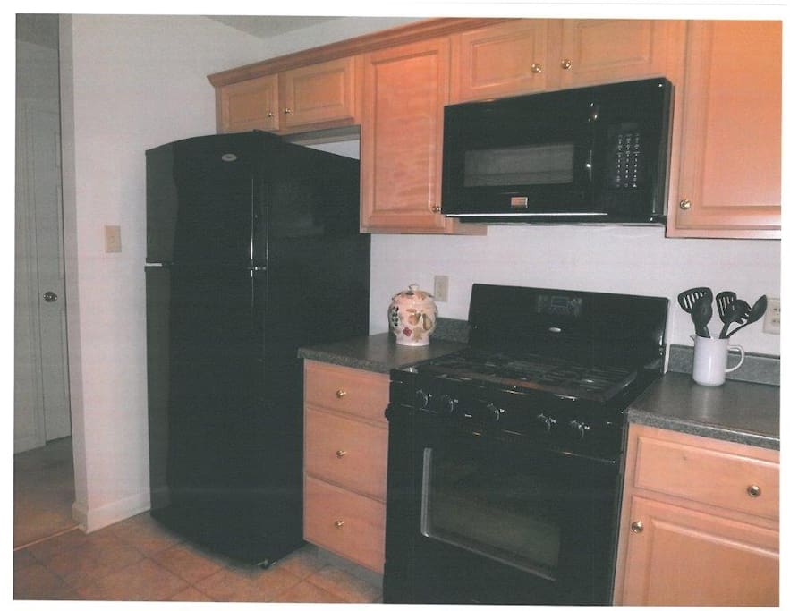 Enjoy a fully equipped kitchen.