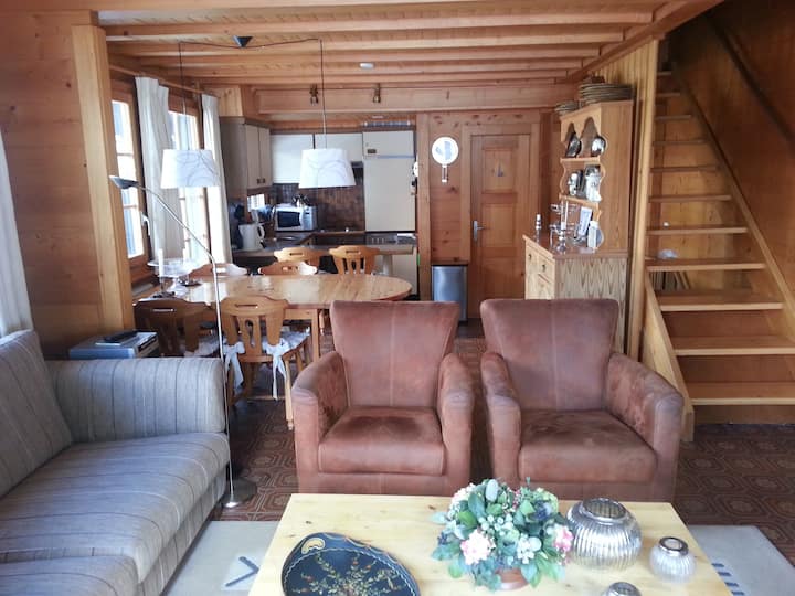 Grächen Chalet Eigenheim 6 Pers. (Valley Side) - Grächen