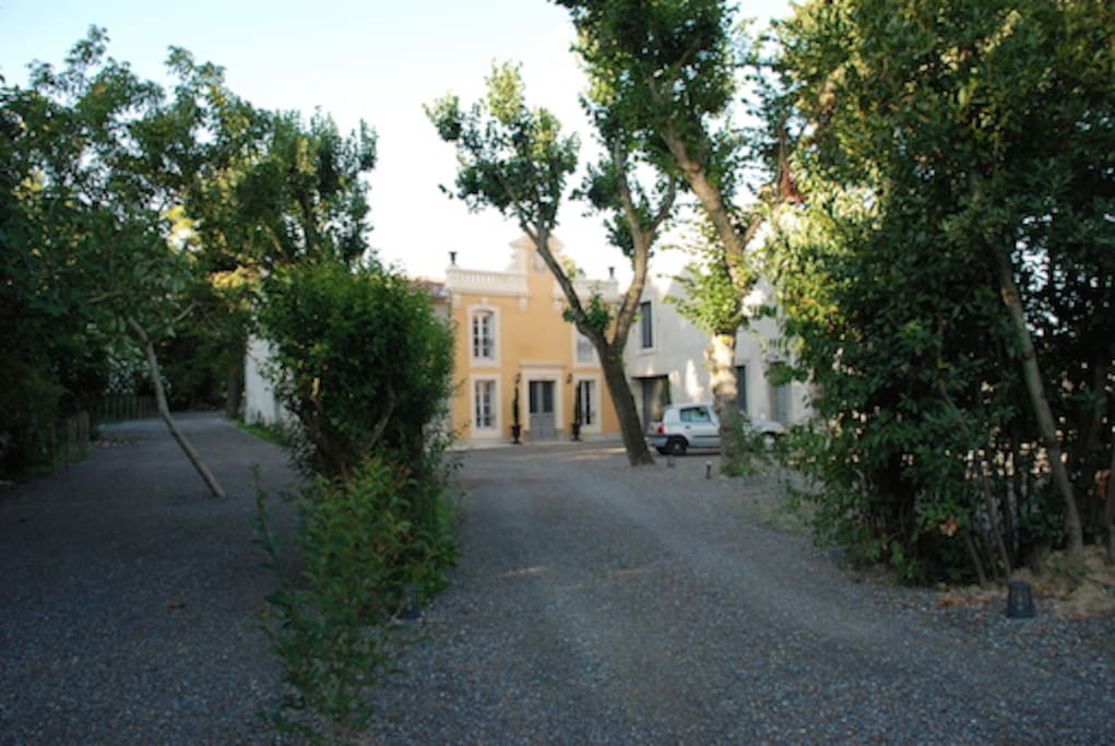 entrée de la propriété