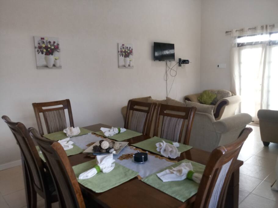 Open Plan Dining & Living Room