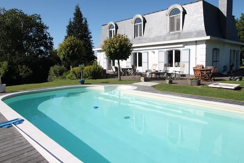 Lovely villa with swimming pool 3 km from Spa-Francorchamps