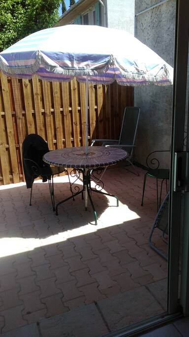 terrasse indépendante