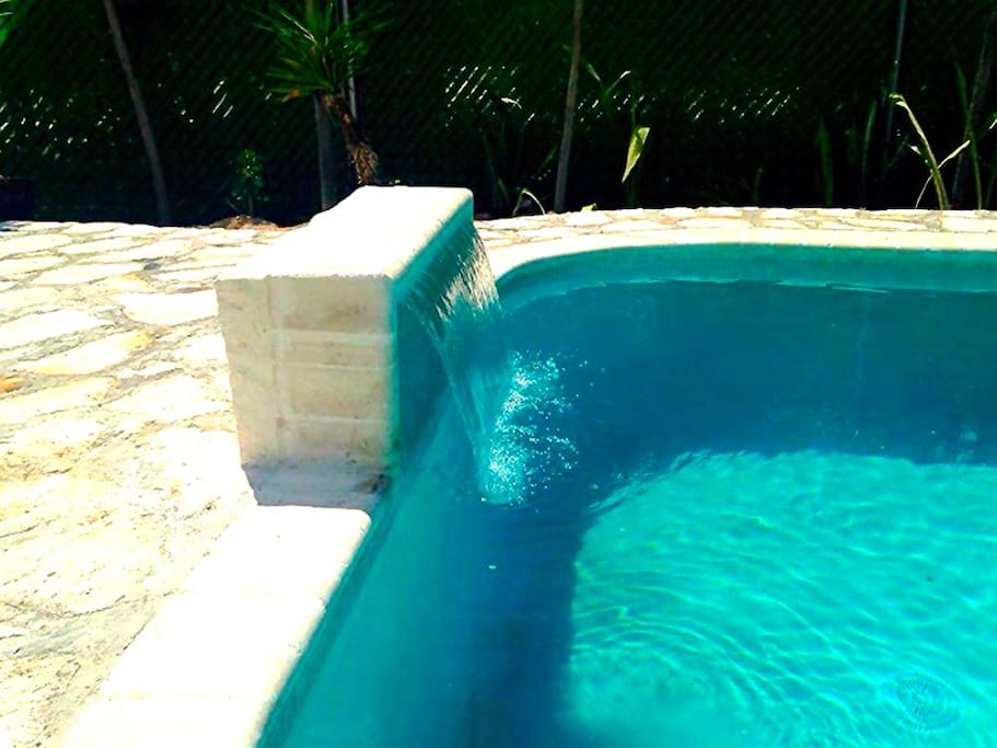 Private Pool Fountain