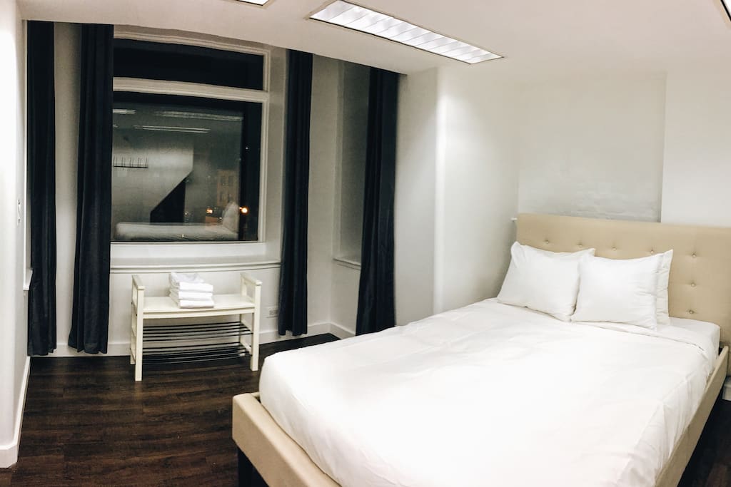 Lower Level with Queen-Sized Bed