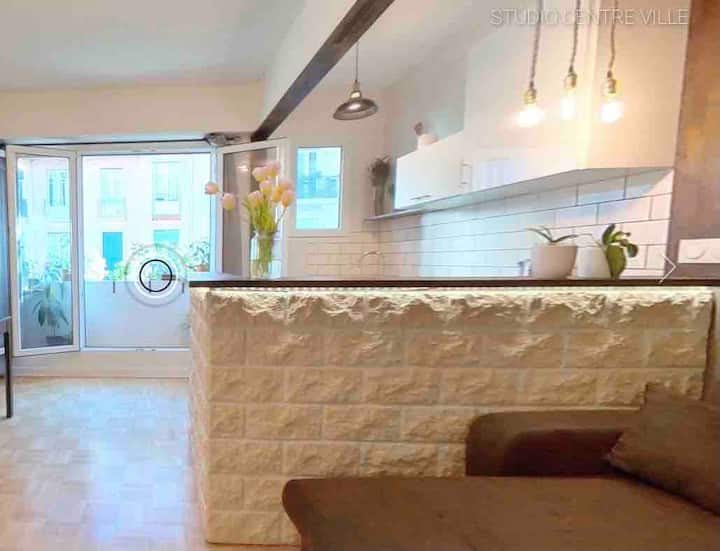 Superbe Studio Au Centre De Nice - Niza