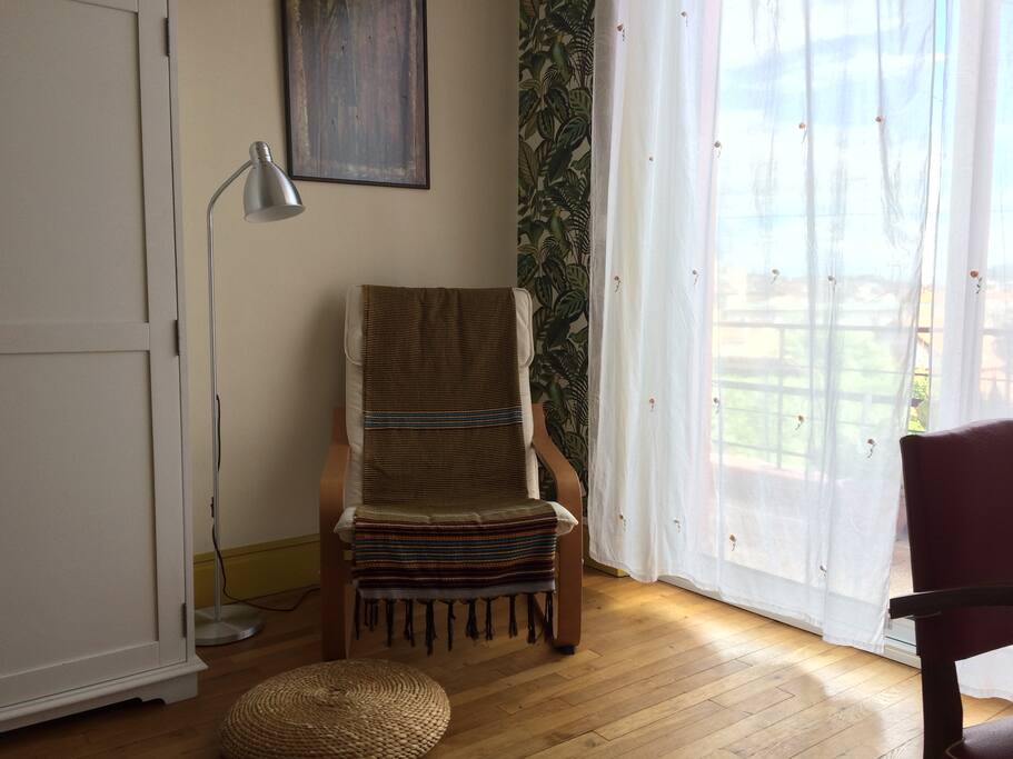 Balcon avec vue, sans vis-à-vis
