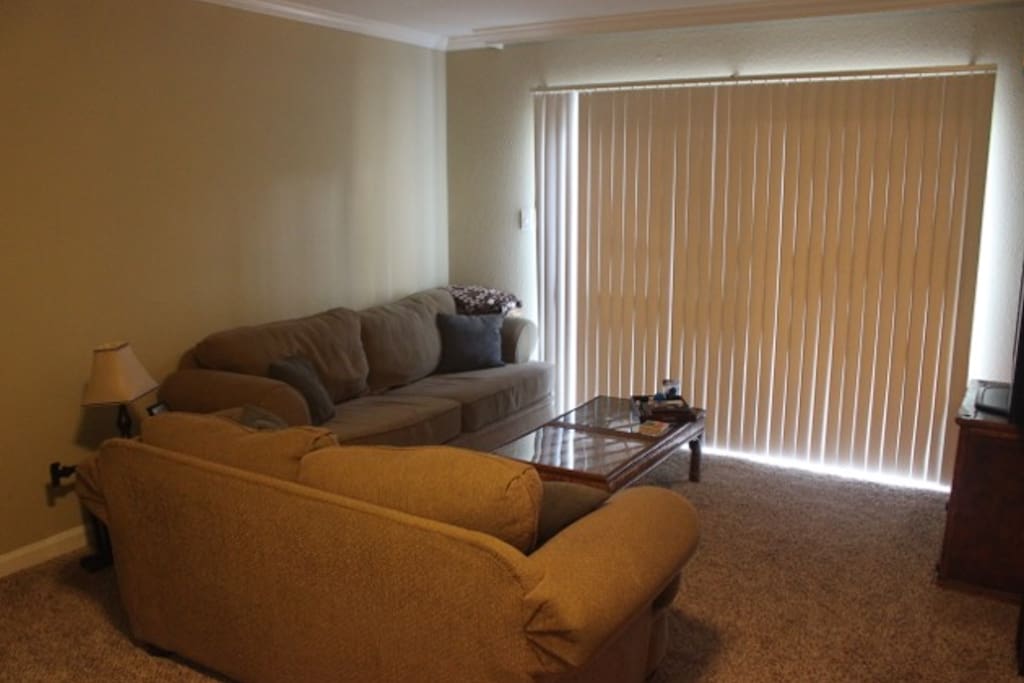 Living room with 2 couches