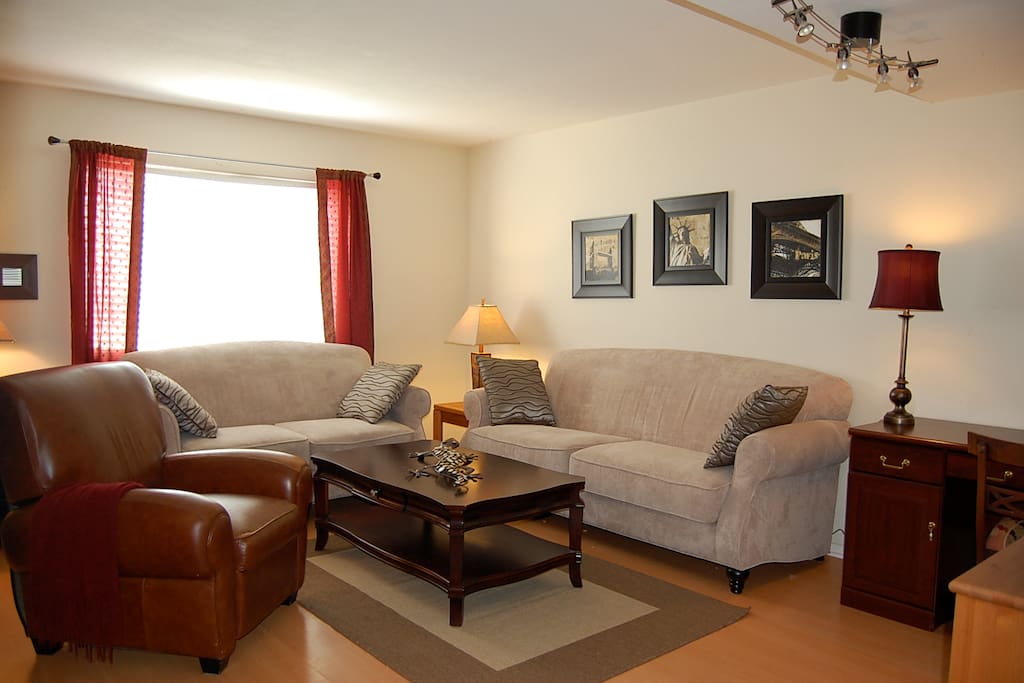 Bright living room