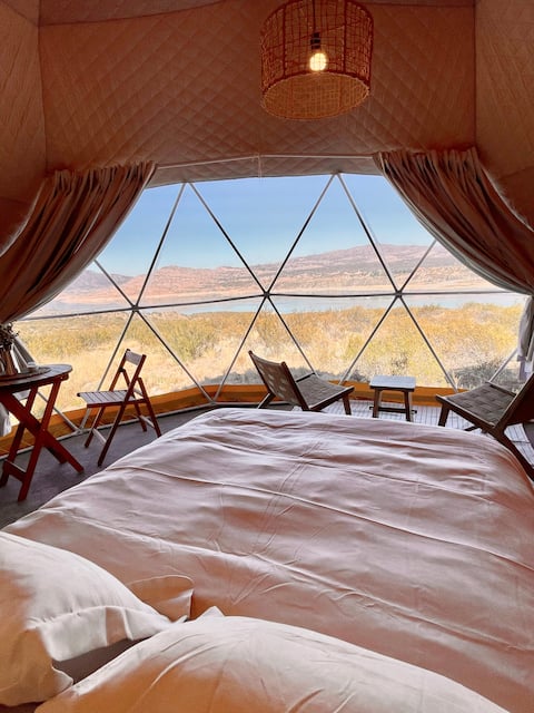 Dome in Potrerillos overlooking the "Carancho" Dike