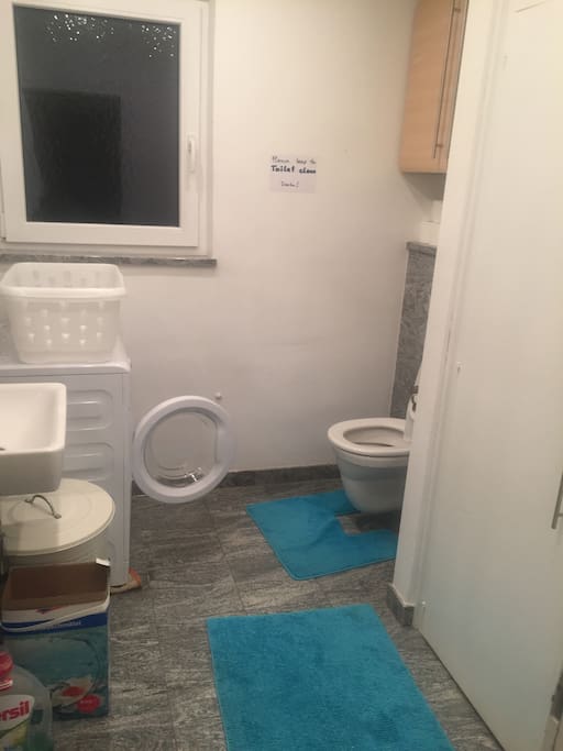 Toilette / WC im Erdgeschoss
