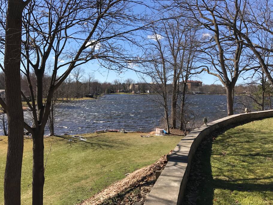 Early Spring View of Lake