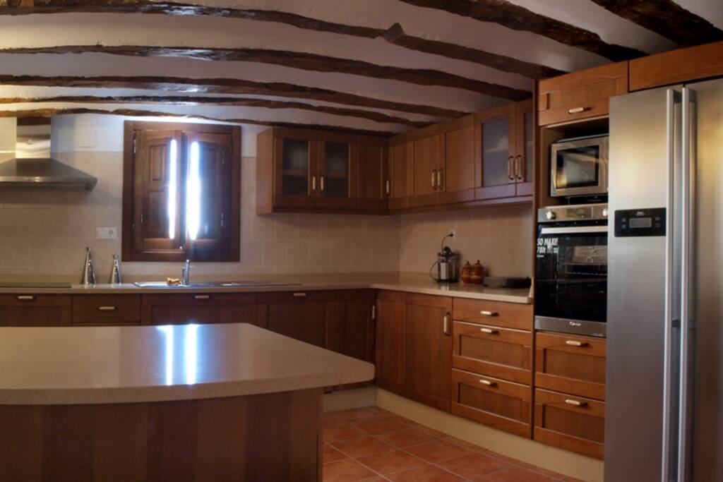 Cocina amplia