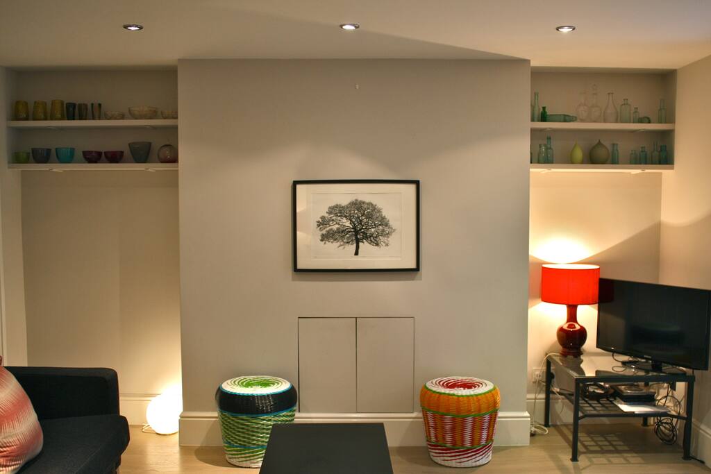 Another angle in the open plan living space.