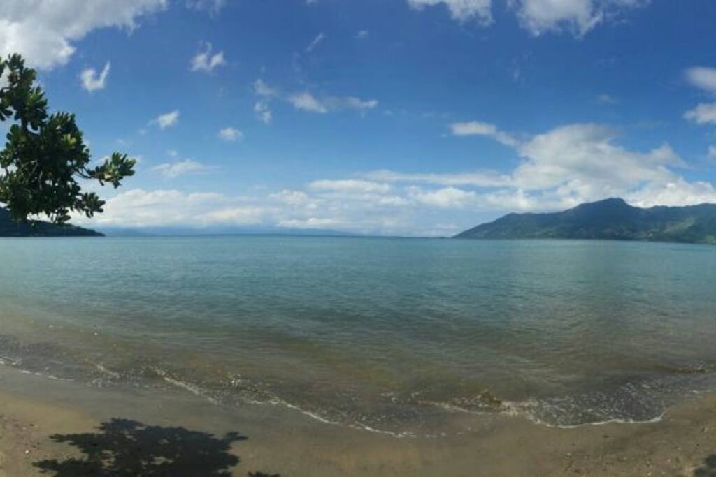 Strand vor der Tür