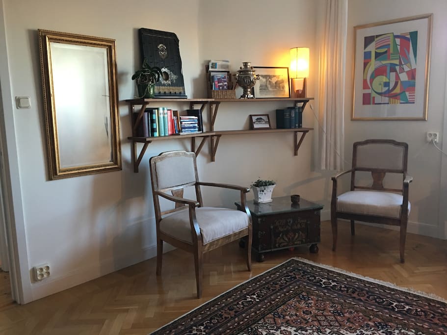Sitting corner in your room.