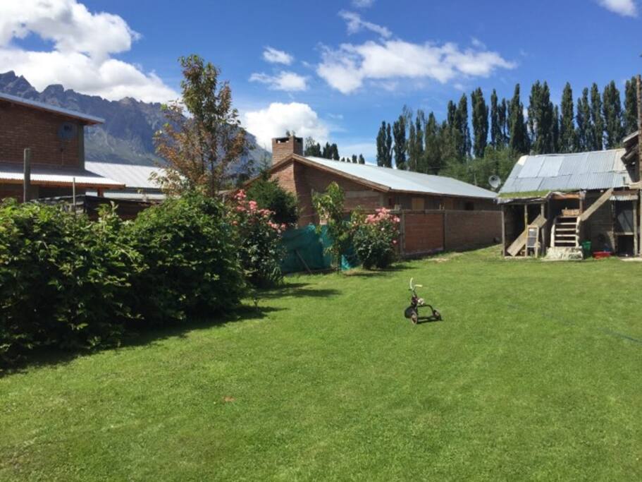 patio de la casa