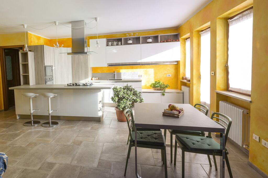 Panoramica della cucina