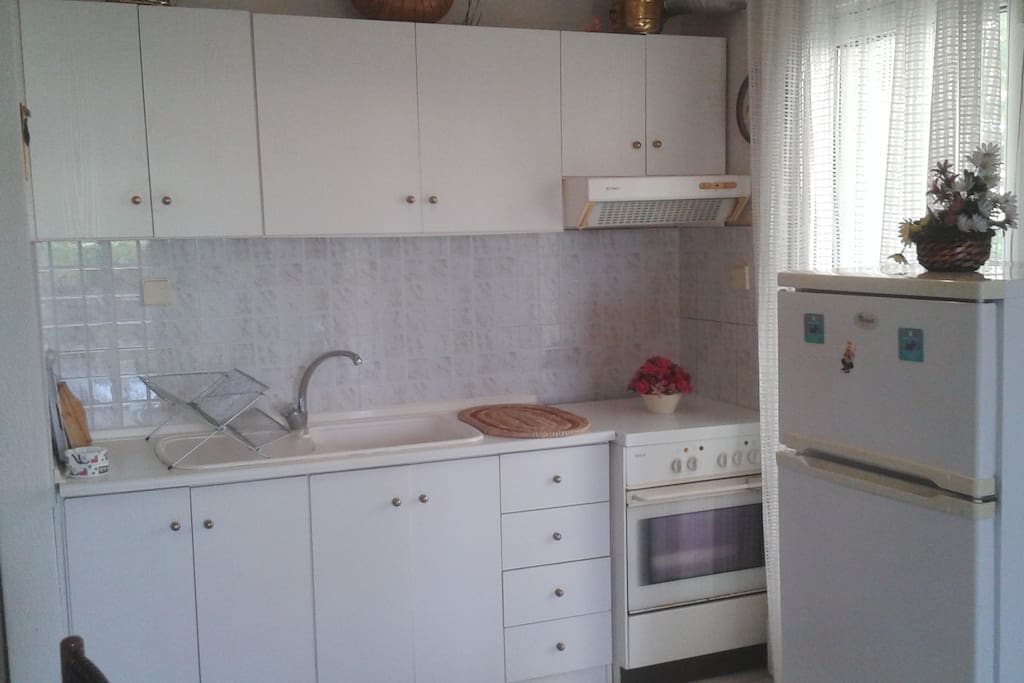 Kitchen, cooker,oven,fridge, refrigerator