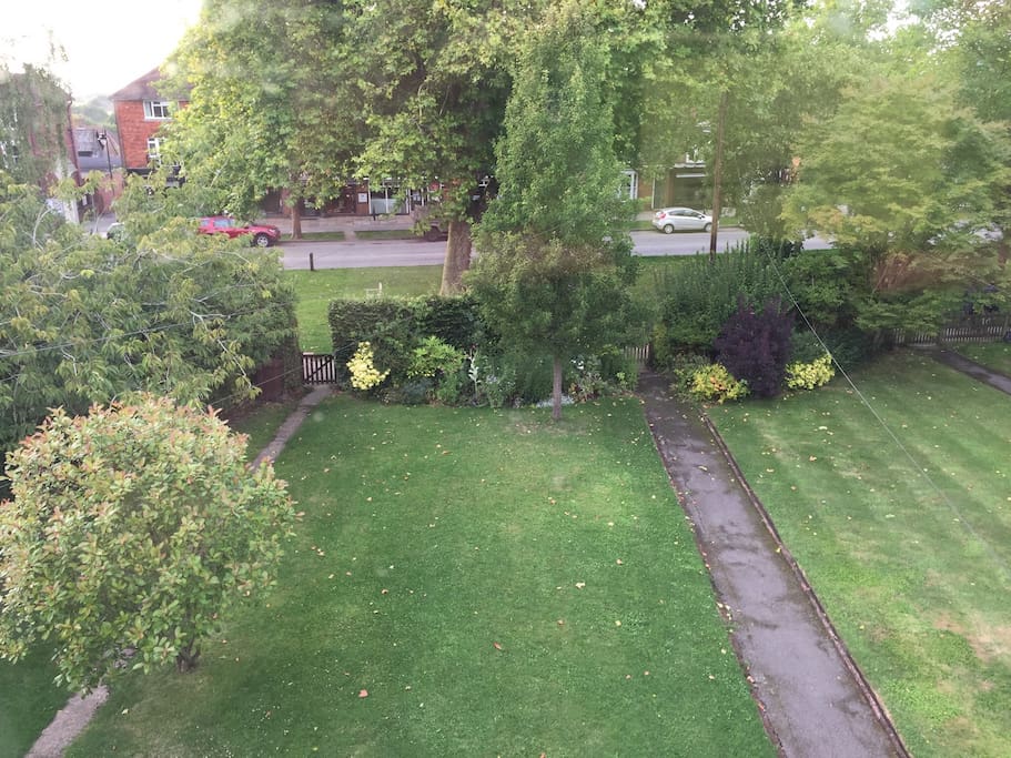 Front garden and High Street