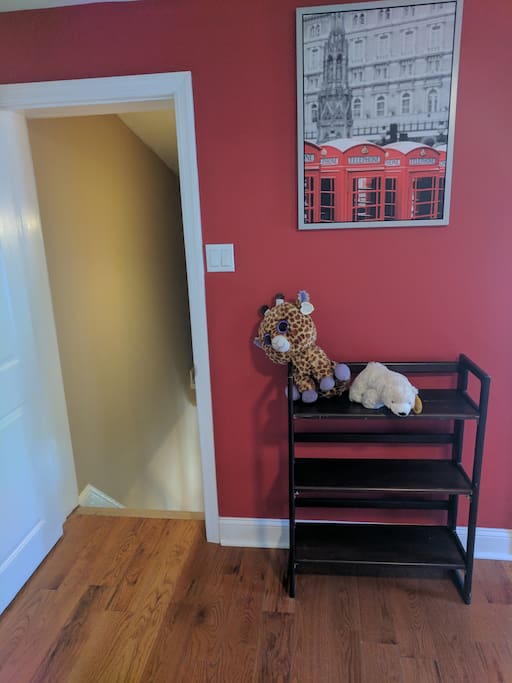 Master bedroom -- another view. Beautiful hardwood throughout.