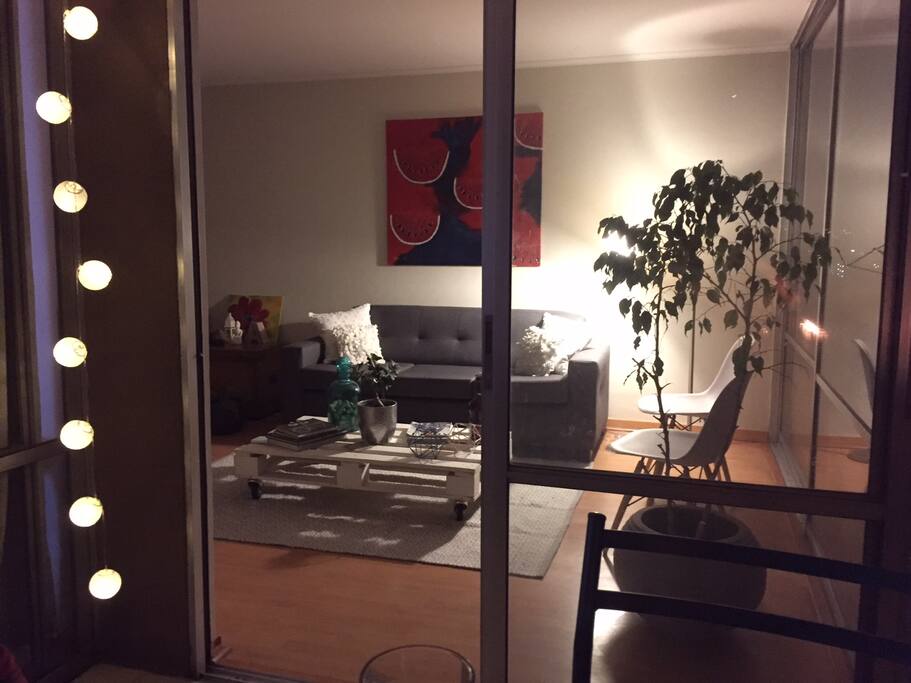 Acogedor living.