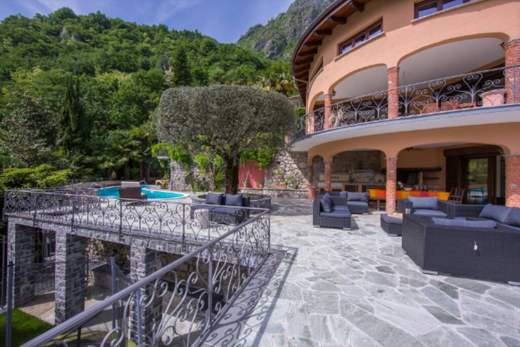 Spacious terrace