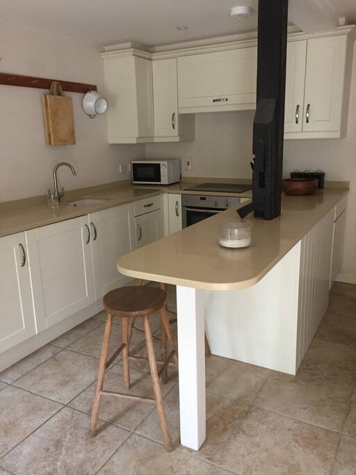 Open plan kitchen
