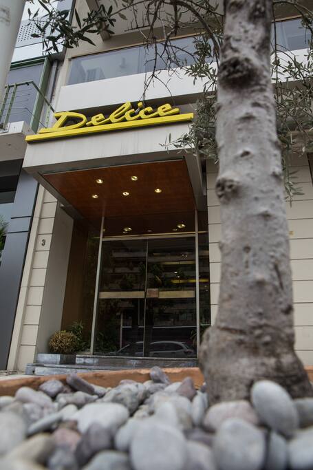 Delice Appartments entrance