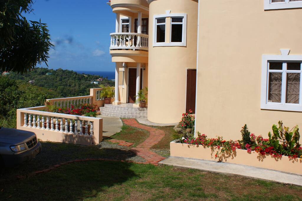 Approach to the house