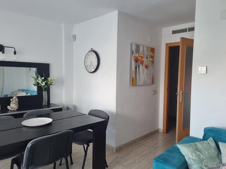Bonito Apartamento Con Piscina Para Famílias - タラゴーナ