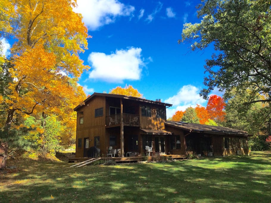 Every season is beautiful here, but Fall is spectacular!