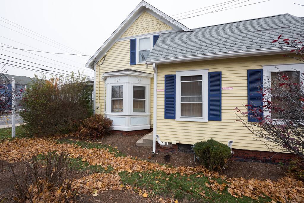Victorian home in the village. This apartment is rented to guests and is fully private.
