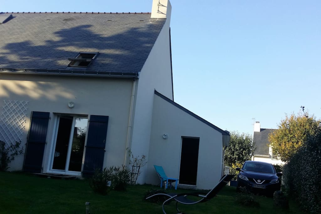 le jardin coté sud