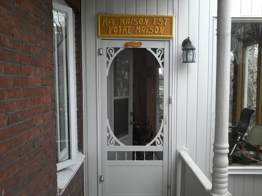 entrée propriétaire