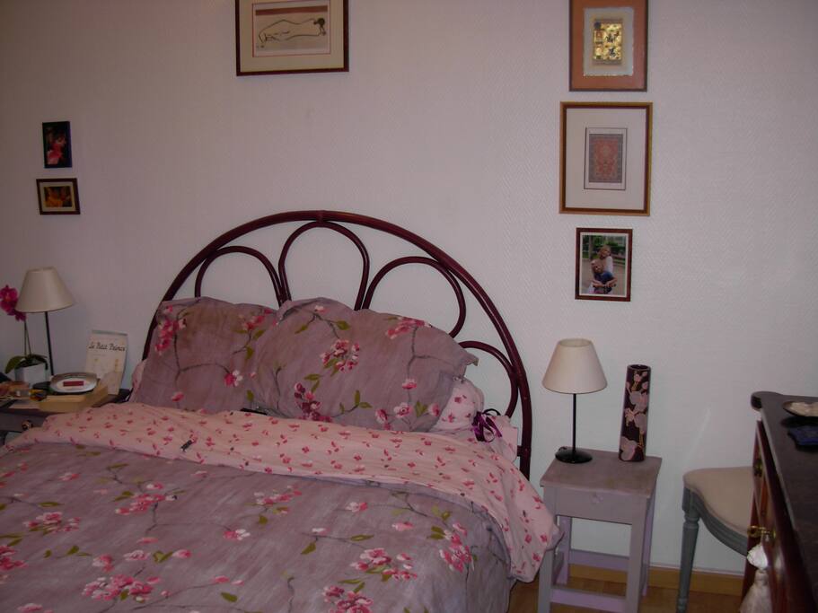 Chambre 2 - calme - donnant sur le parc