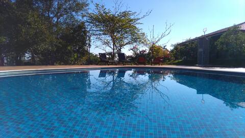 Beautiful Chácara with Tatui-SP pool