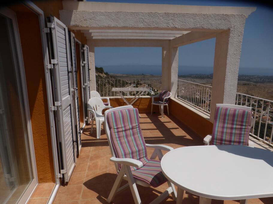 Terraza con visión de 270 º.