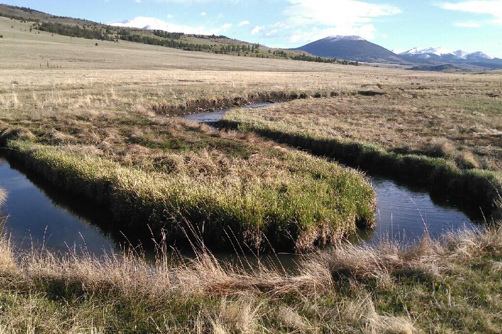 It's definitely off grid! Mostly, raw land!