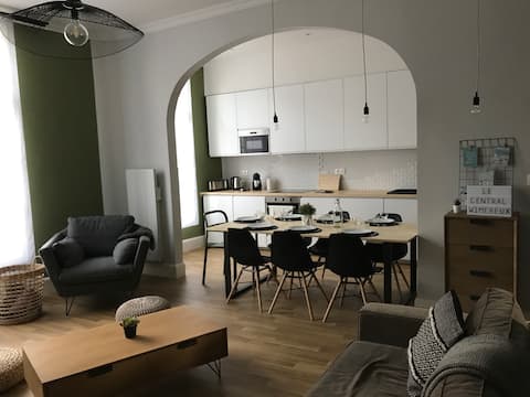 Propriété Airbnb réussie: Le Central Wimereux ⭐️⭐️⭐️⭐️⭐️ Family flat à Wimereux