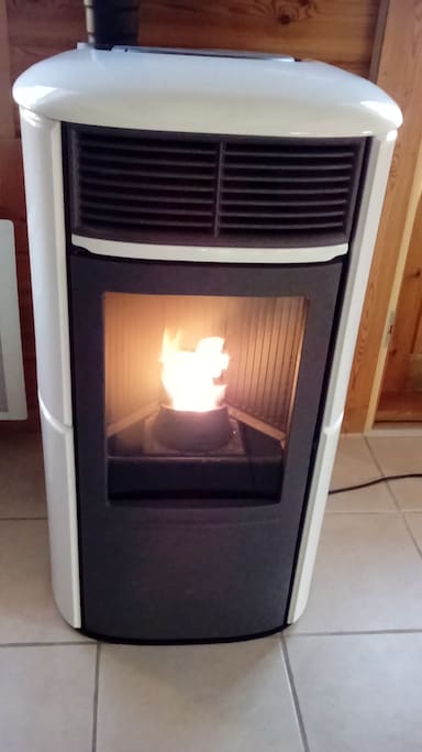 Chaleur du feu en hiver
